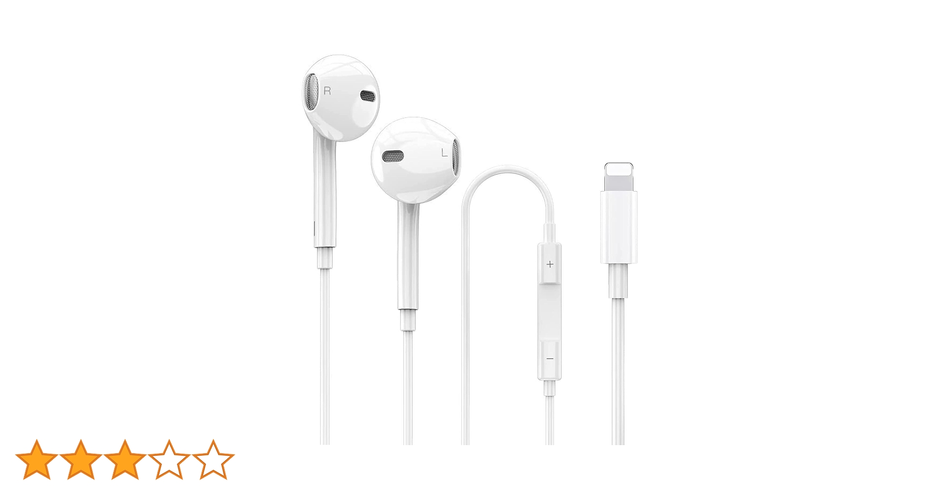 Amazon.co.jp: iPhone イヤホン有線 [2023MFi正規認証品] 有線